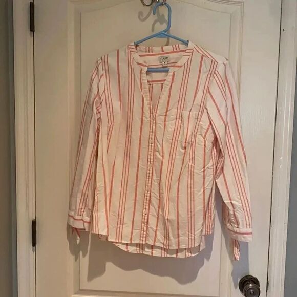 J Crew button up blouse M - Picture 1 of 3